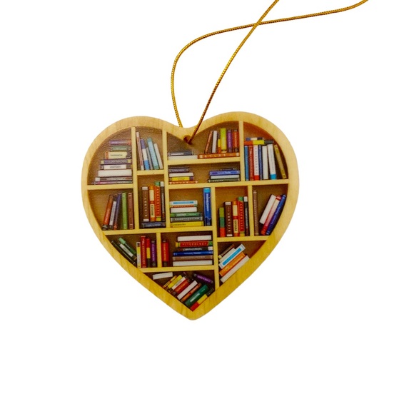 Christmas Decor Home Decor Car Decor Book‎ Lovers Acrylic Ornament - Picture 3 of 11